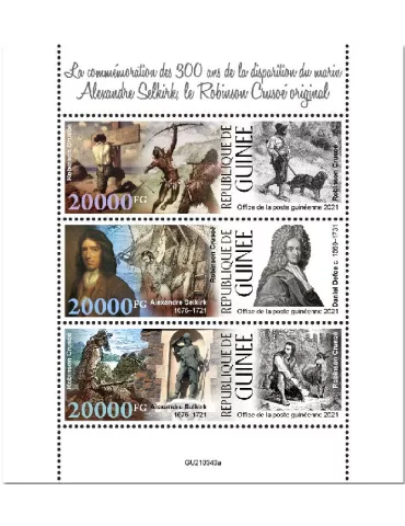 n° 11462/11464 - Timbre GUINEE Poste