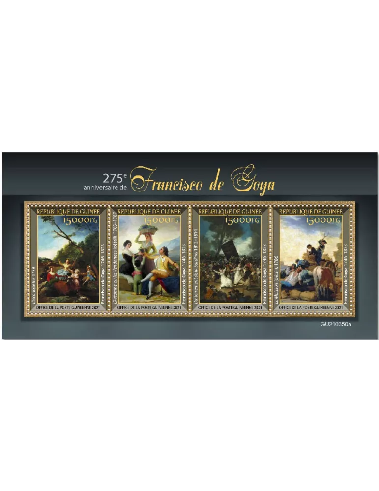 n° 11475/11478 - Timbre GUINEE Poste