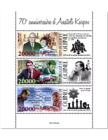 n° 11489/11491 - Timbre GUINEE Poste