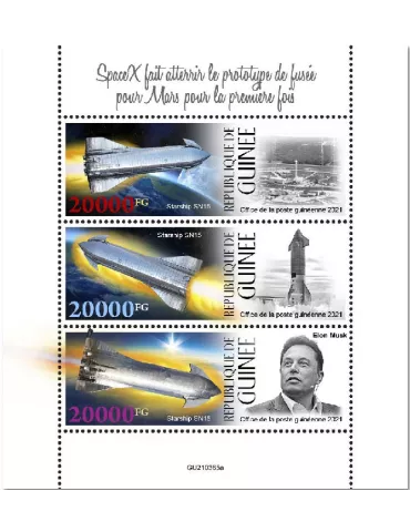 n° 11516/11518 - Timbre GUINEE Poste