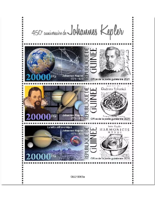 n° 11519/11521 - Timbre GUINEE Poste