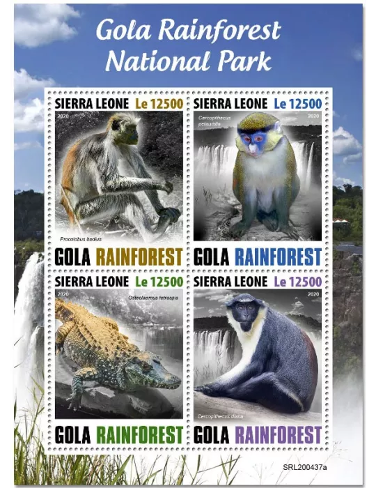 n° 10085/10088 - Timbre SIERRA LEONE Poste