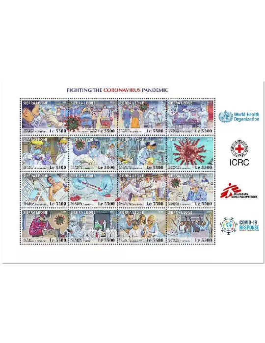 n° 10161/10176 - Timbre SIERRA LEONE Poste