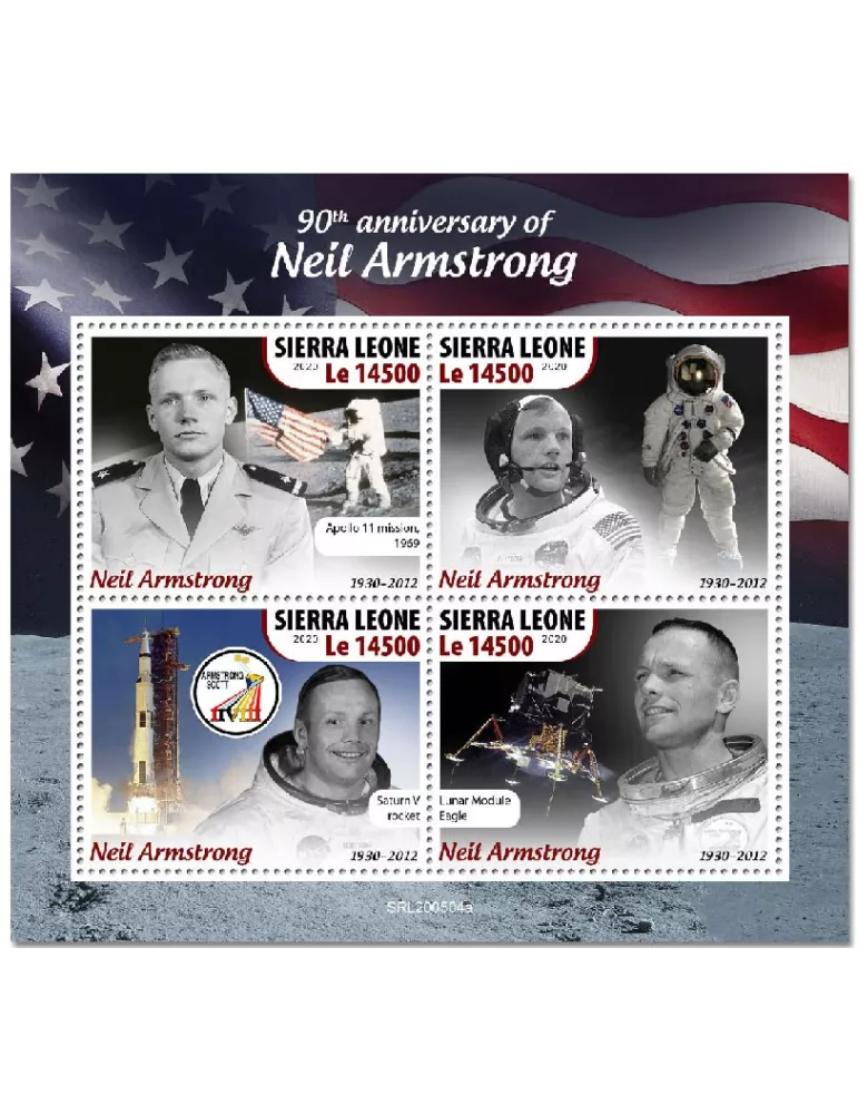 n° 10197/10200 - Timbre SIERRA LEONE Poste