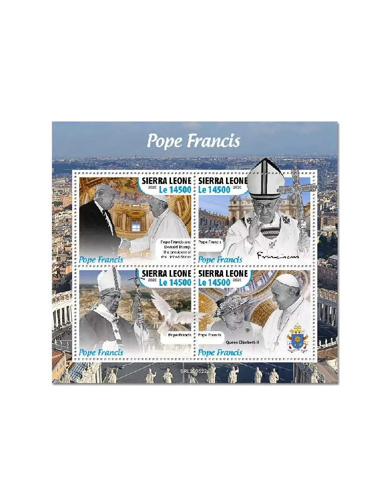 n° 10267/10270 - Timbre SIERRA LEONE Poste