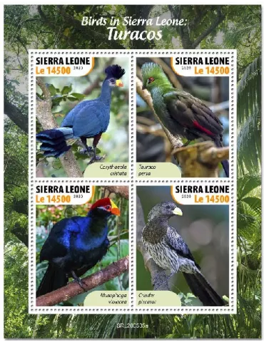 n° 10319/10322 - Timbre SIERRA LEONE Poste
