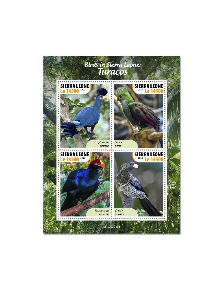 n° 10319/10322 - Timbre SIERRA LEONE Poste