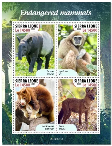 n° 10351/10354 - Timbre SIERRA LEONE Poste