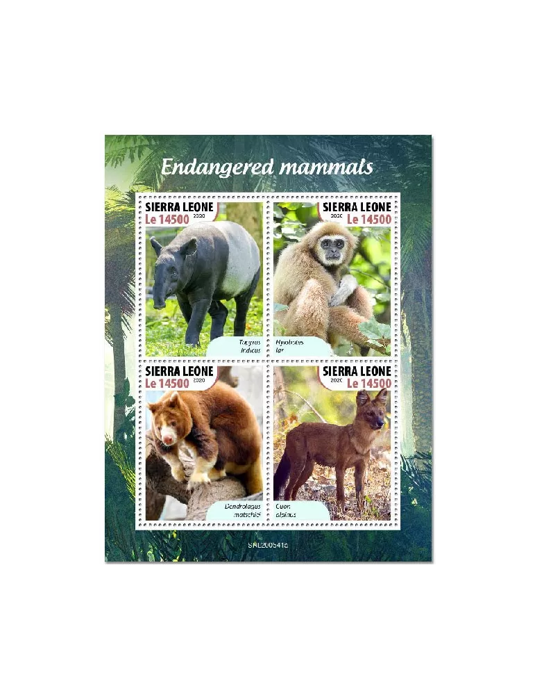 n° 10351/10354 - Timbre SIERRA LEONE Poste