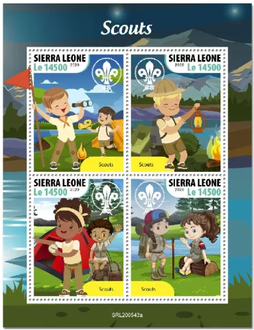 n° 10359/10362 - Timbre SIERRA LEONE Poste