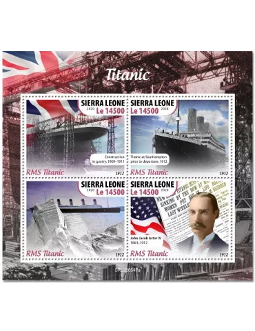 n° 10375/10378 - Timbre SIERRA LEONE Poste