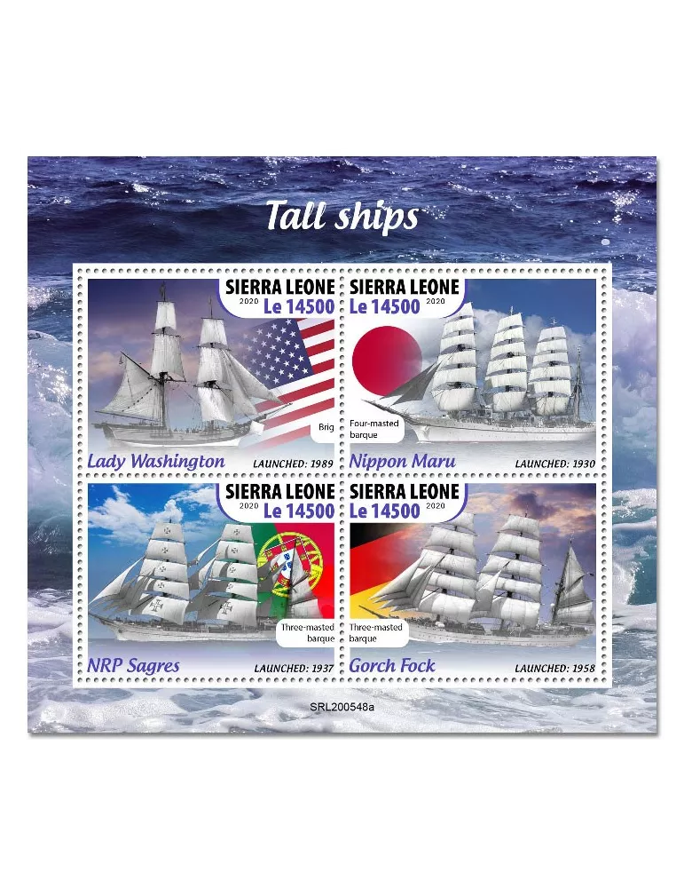 n° 10379/10382 - Timbre SIERRA LEONE Poste