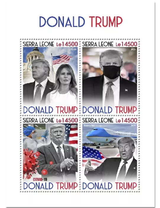 n° 10471/10474 - Timbre SIERRA LEONE Poste