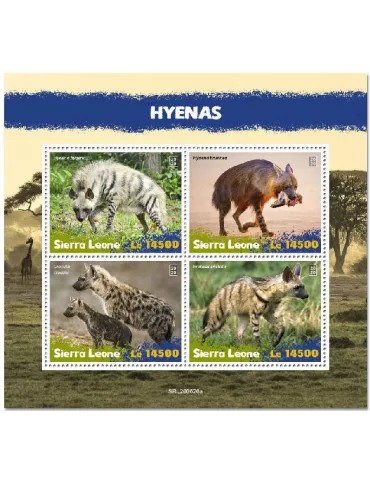 n° 10483/10486 - Timbre SIERRA LEONE Poste