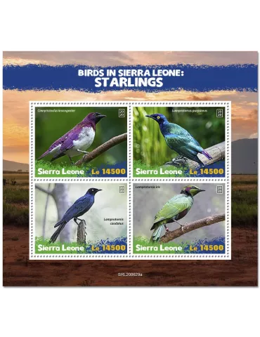 n° 10495/10498 - Timbre SIERRA LEONE Poste