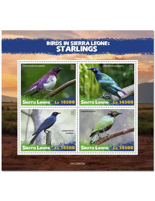 n° 10495/10498 - Timbre SIERRA LEONE Poste