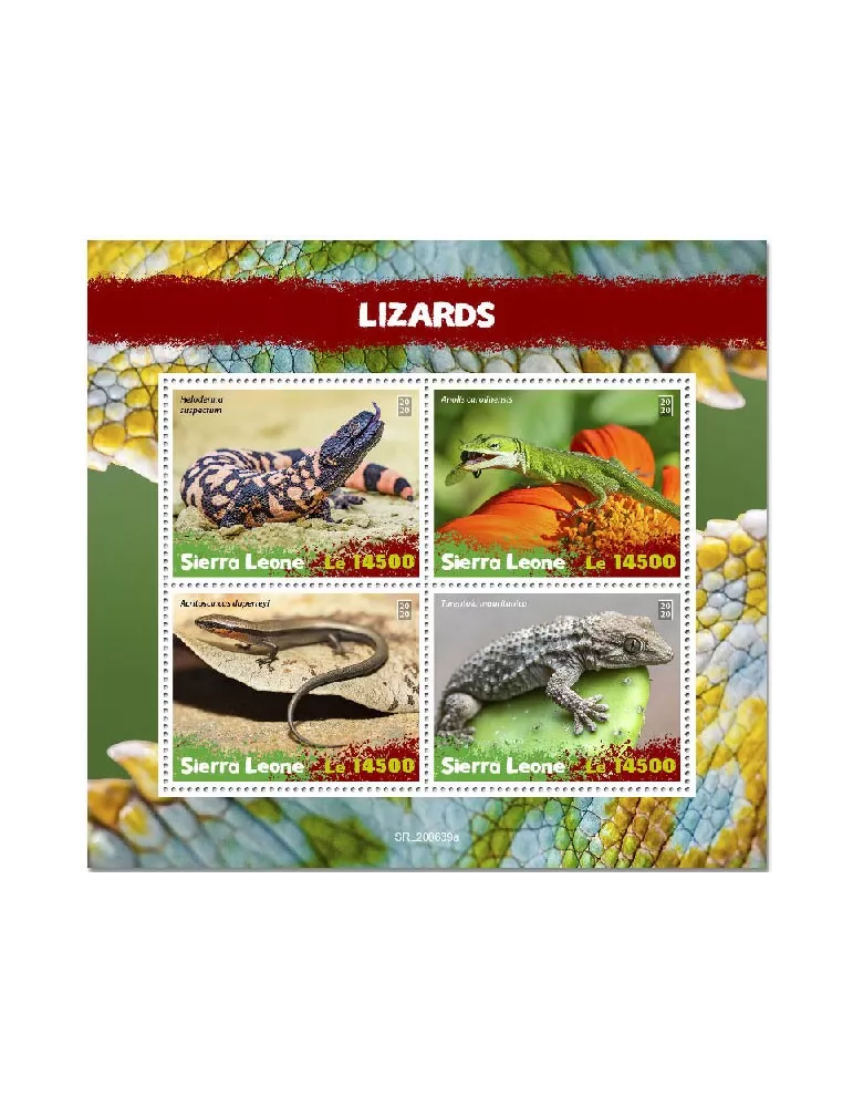 n° 10535/10538 - Timbre SIERRA LEONE Poste