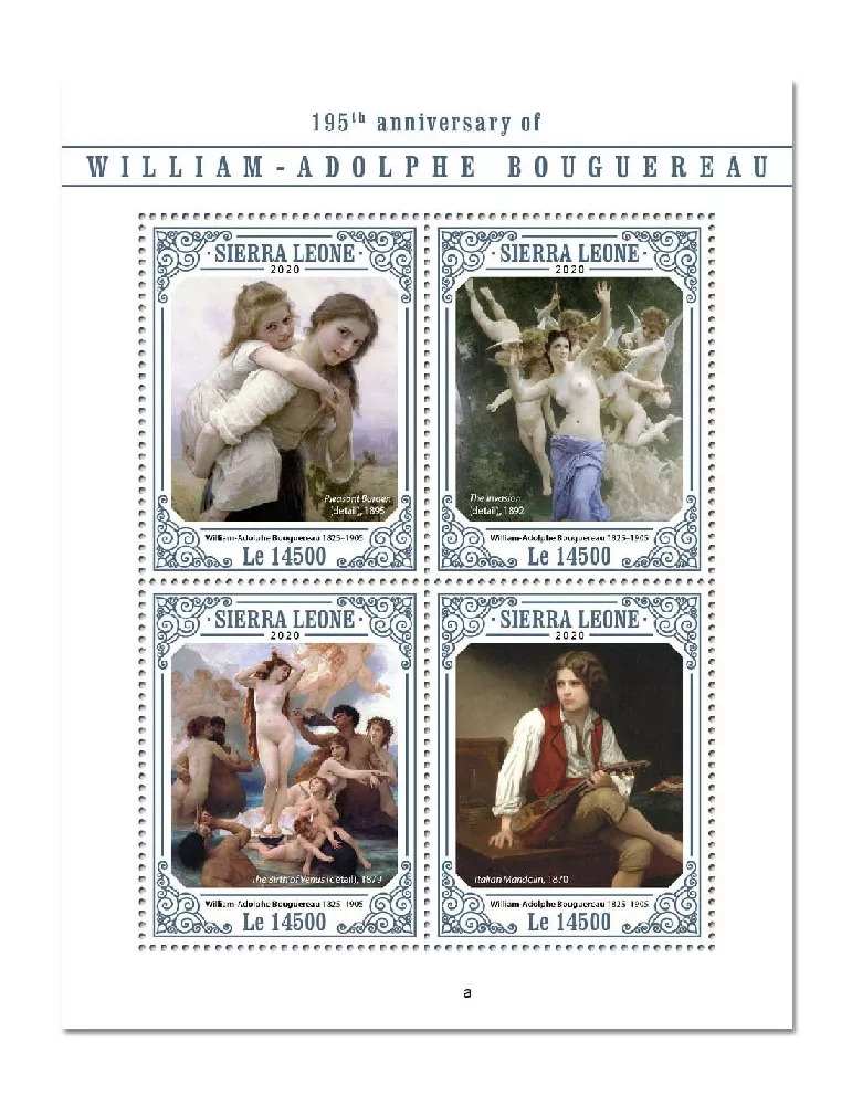 n° 10589/10592 - Timbre SIERRA LEONE Poste