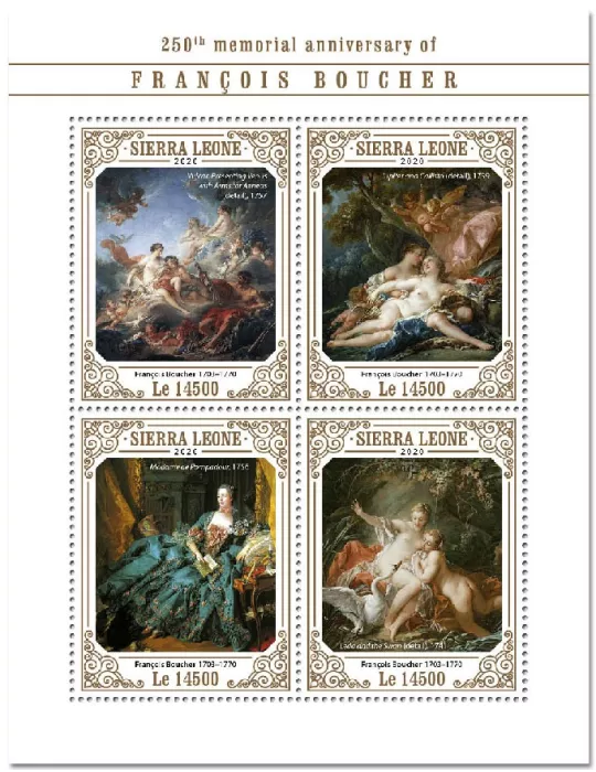 n° 10593/10596 - Timbre SIERRA LEONE Poste