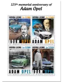 n° 9855/9858 - Timbre SIERRA LEONE Poste