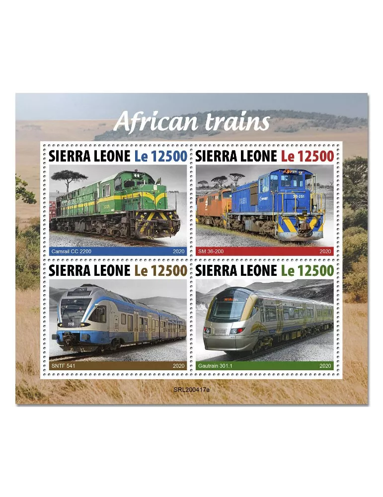 n° 9921/9924 - Timbre SIERRA LEONE Poste