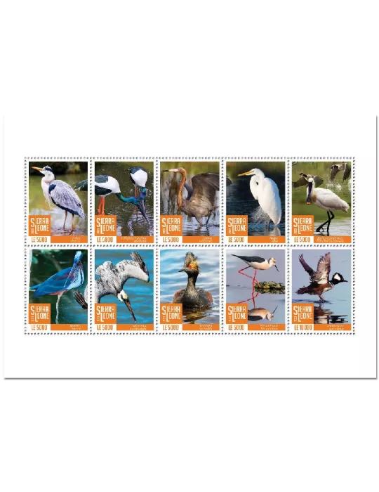 n° 9933/9942 - Timbre SIERRA LEONE Poste