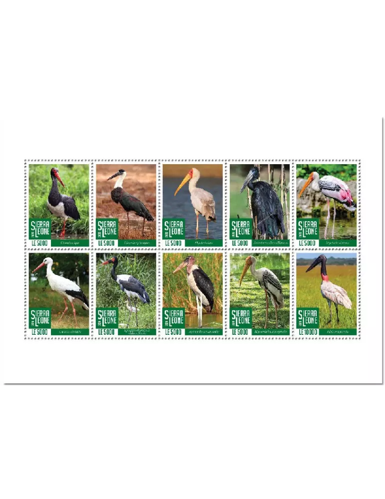 n° 9953/9962 - Timbre SIERRA LEONE Poste