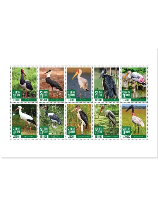 n° 9953/9962 - Timbre SIERRA LEONE Poste