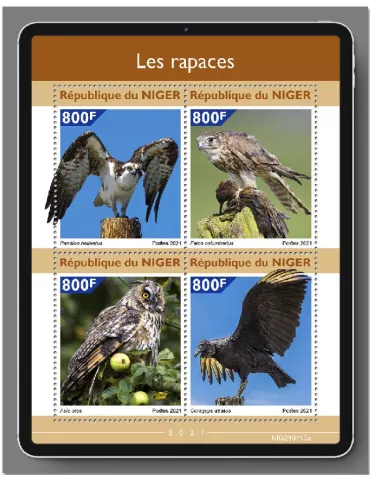 n° 6034/6037 - Timbre NIGER Poste