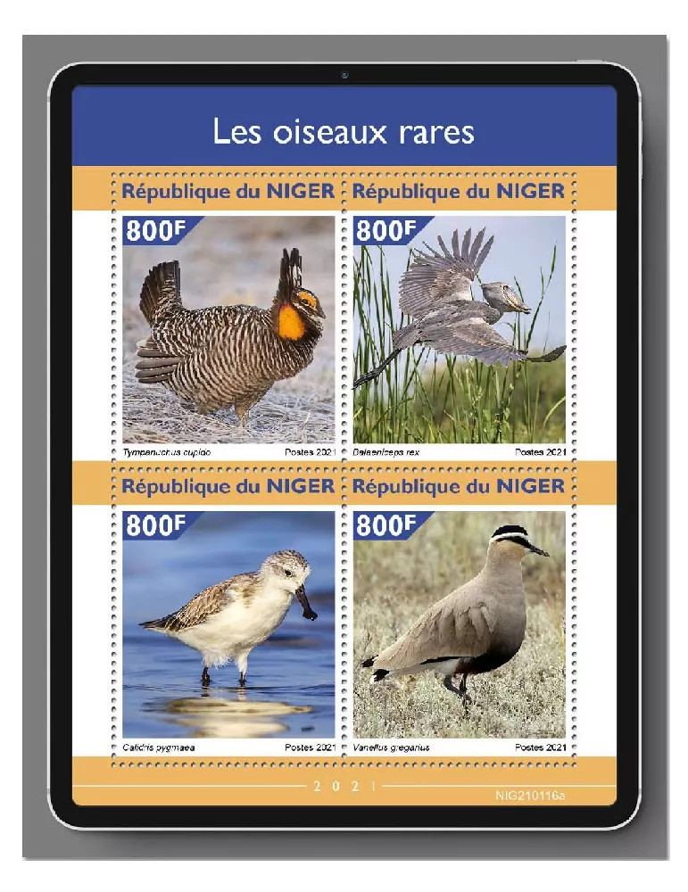 n° 6038/6041 - Timbre NIGER Poste