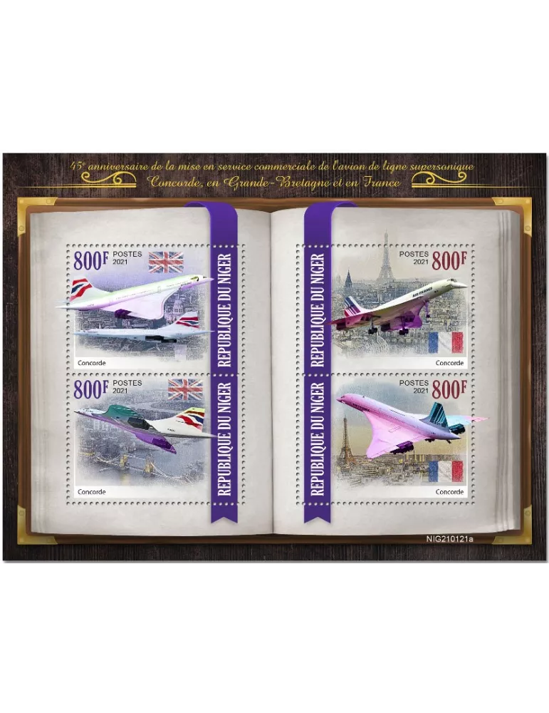 n° 6054/6057 - Timbre NIGER Poste