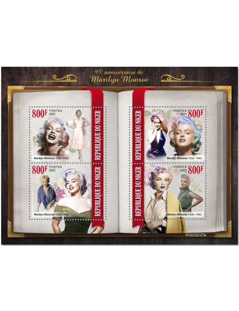 n° 6078/6081 - Timbre NIGER Poste