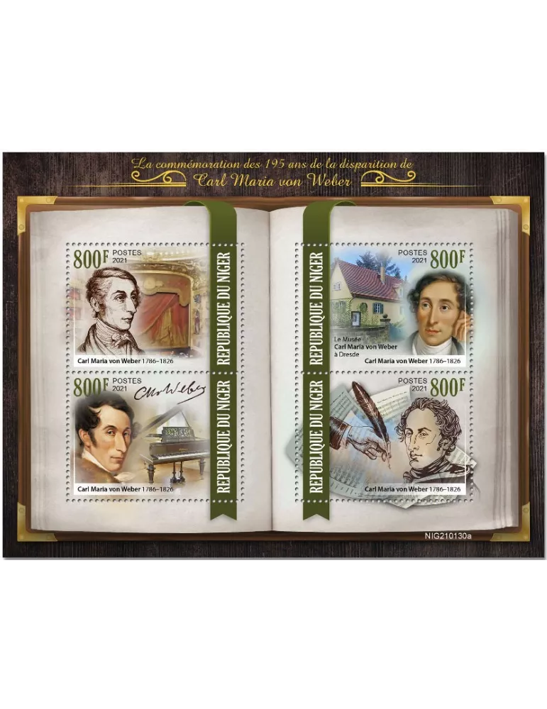 n° 6090/6093 - Timbre NIGER Poste