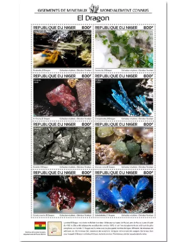 n° 6150/6157 - Timbre NIGER Poste