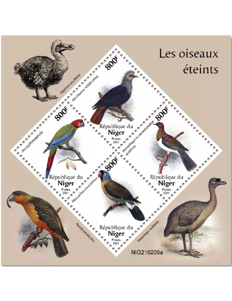 n° 6166/6169 - Timbre NIGER Poste