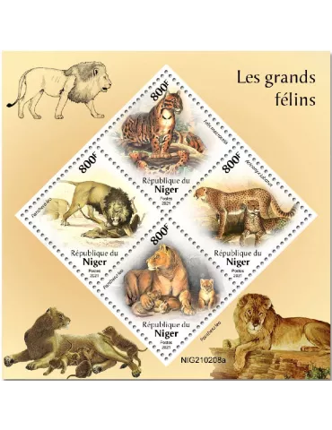 n° 6174/6177 - Timbre NIGER Poste