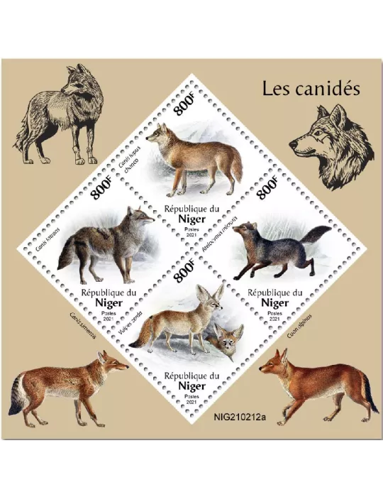 n° 6190/6193 - Timbre NIGER Poste