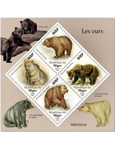 n° 6194/6197 - Timbre NIGER Poste