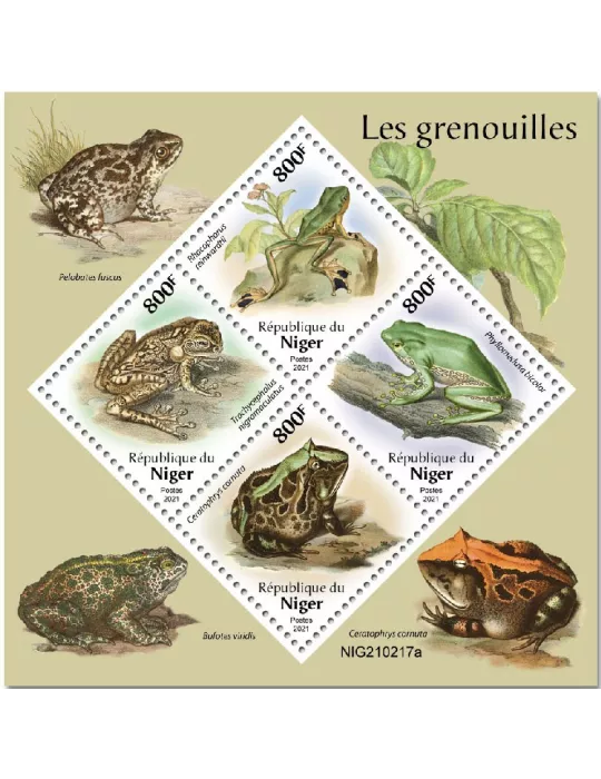 n° 6210/6213 - Timbre NIGER Poste