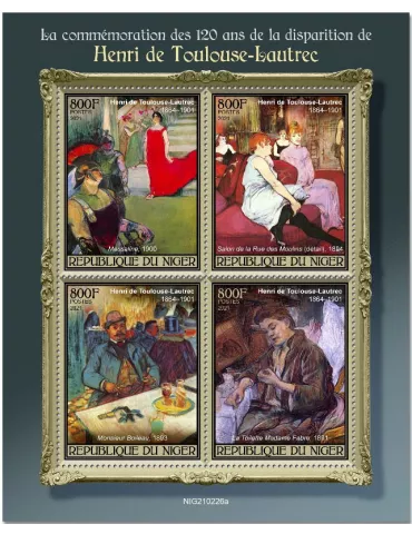 n° 6246/6249 - Timbre NIGER Poste