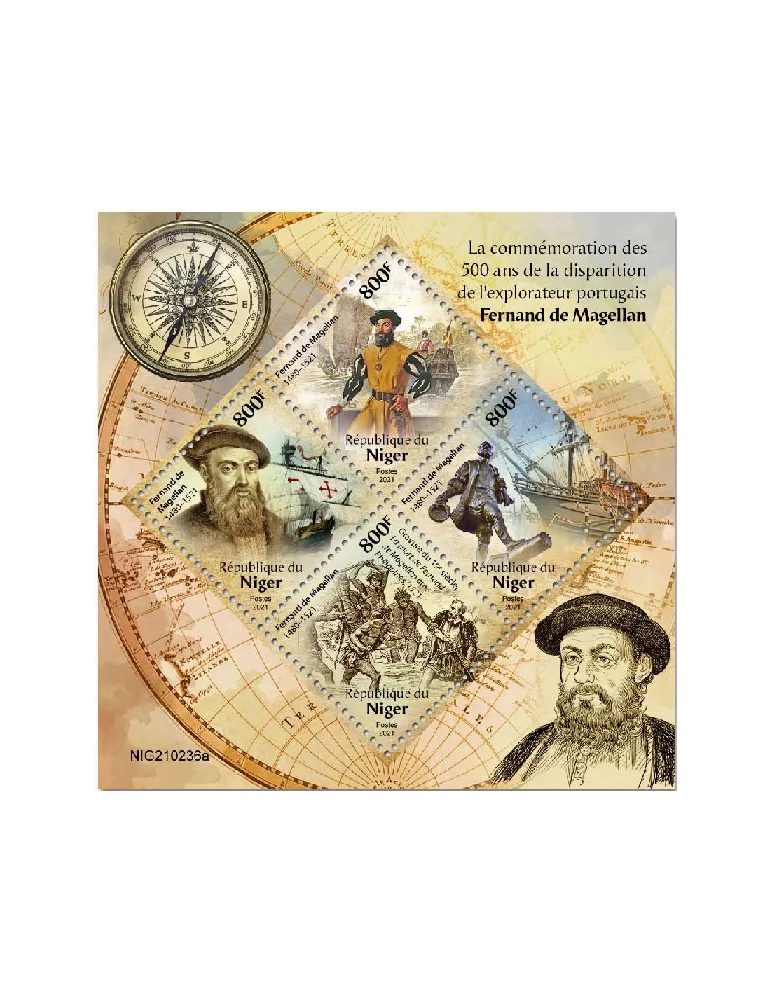 n° 6286/6289 - Timbre NIGER Poste