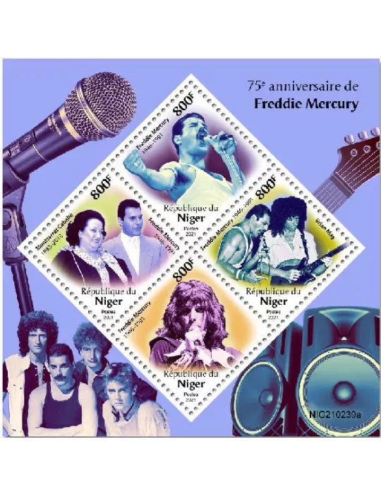 n° 6298/6301 - Timbre NIGER Poste