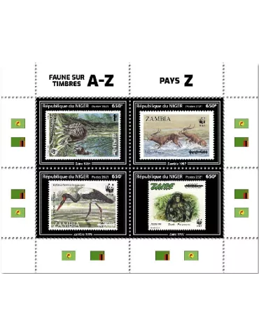 n° 6318/6321 - Timbre NIGER Poste