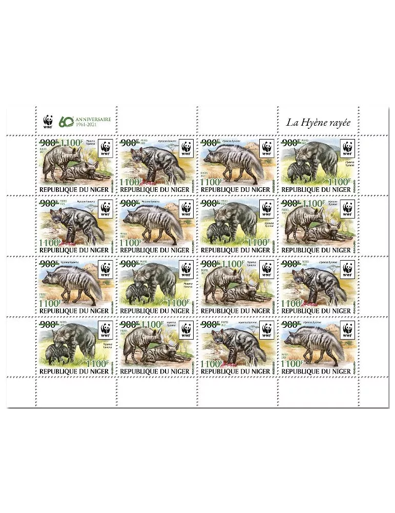 n° 6346/6349 - Timbre NIGER Poste