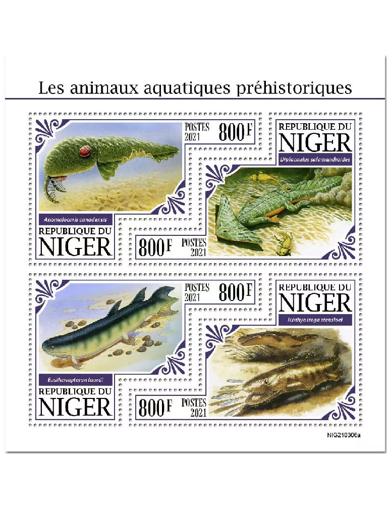 n° 6382/6385 - Timbre NIGER Poste