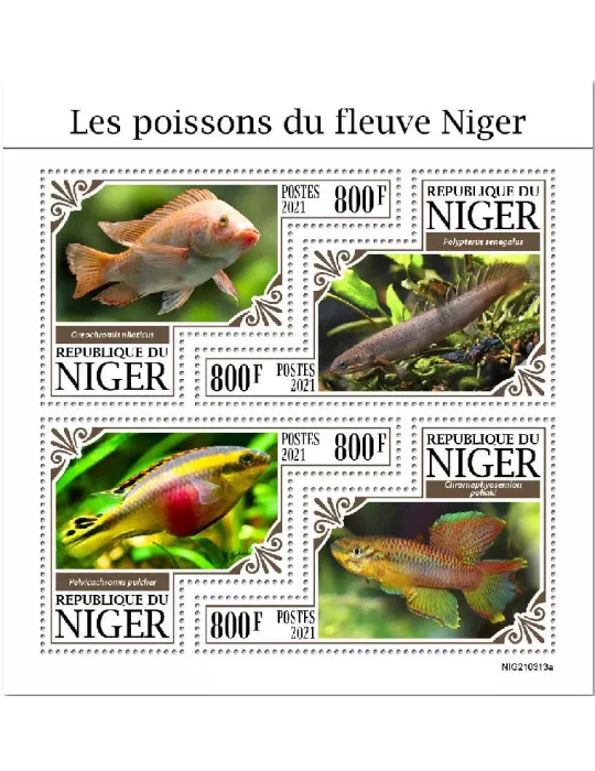 n° 6410/6413 - Timbre NIGER Poste