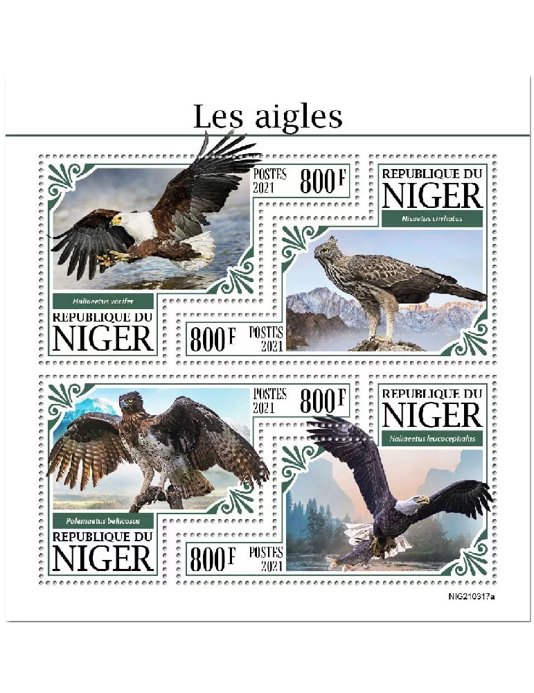 n° 6426/6429 - Timbre NIGER Poste