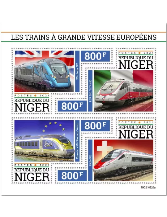 n° 6442/6445 - Timbre NIGER Poste