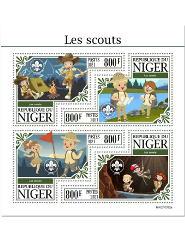 n° 6463/6466 - Timbre NIGER Poste