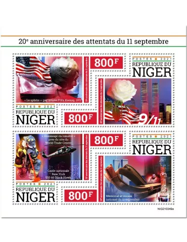 n° 6519/6522 - Timbre NIGER Poste